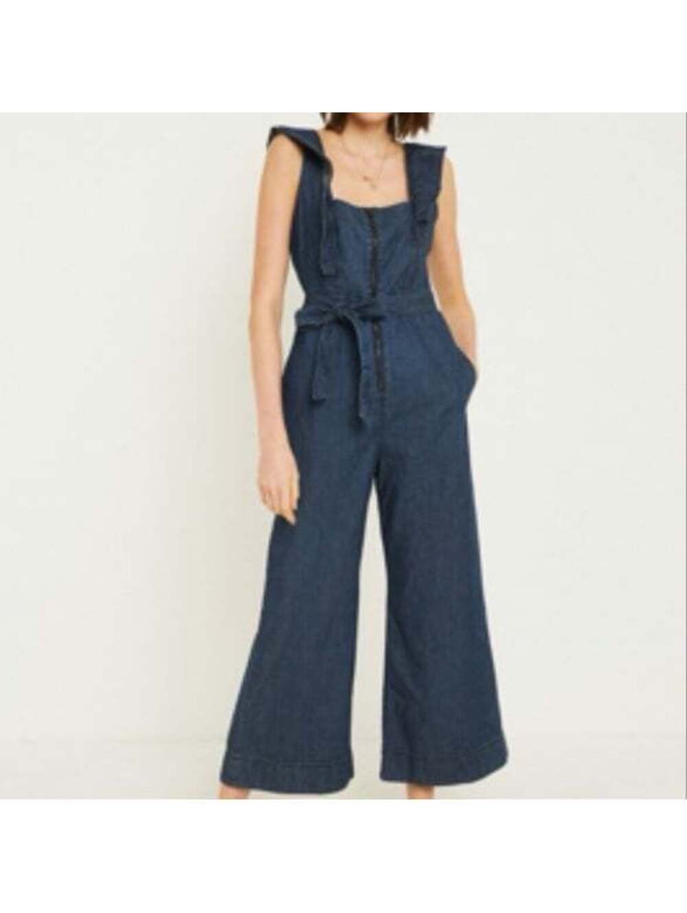 Free People Denim Jumpsuit size 0